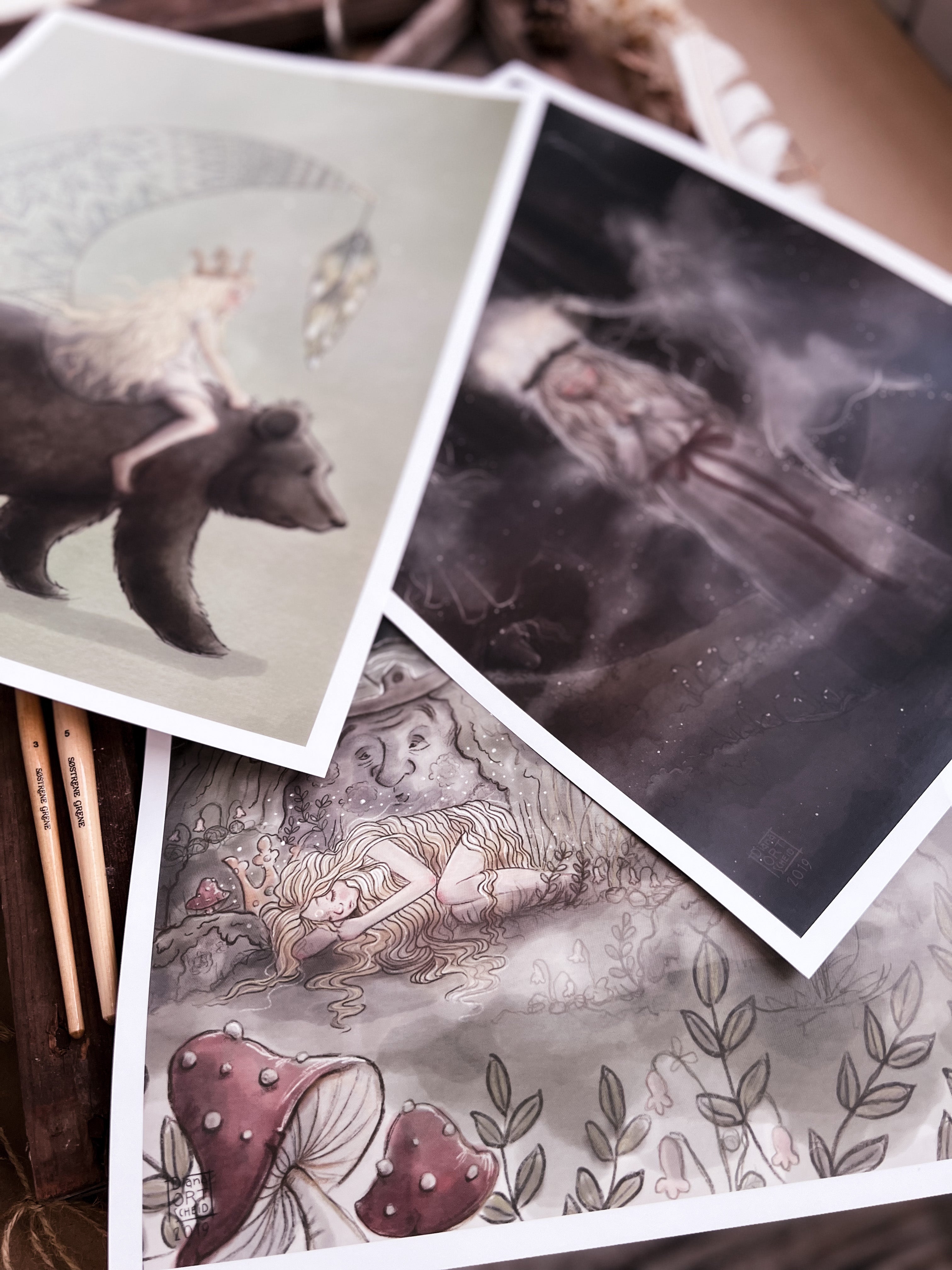 BohoChild, art print
